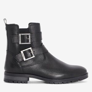 Barbour Marina Buckle Black Boots 5